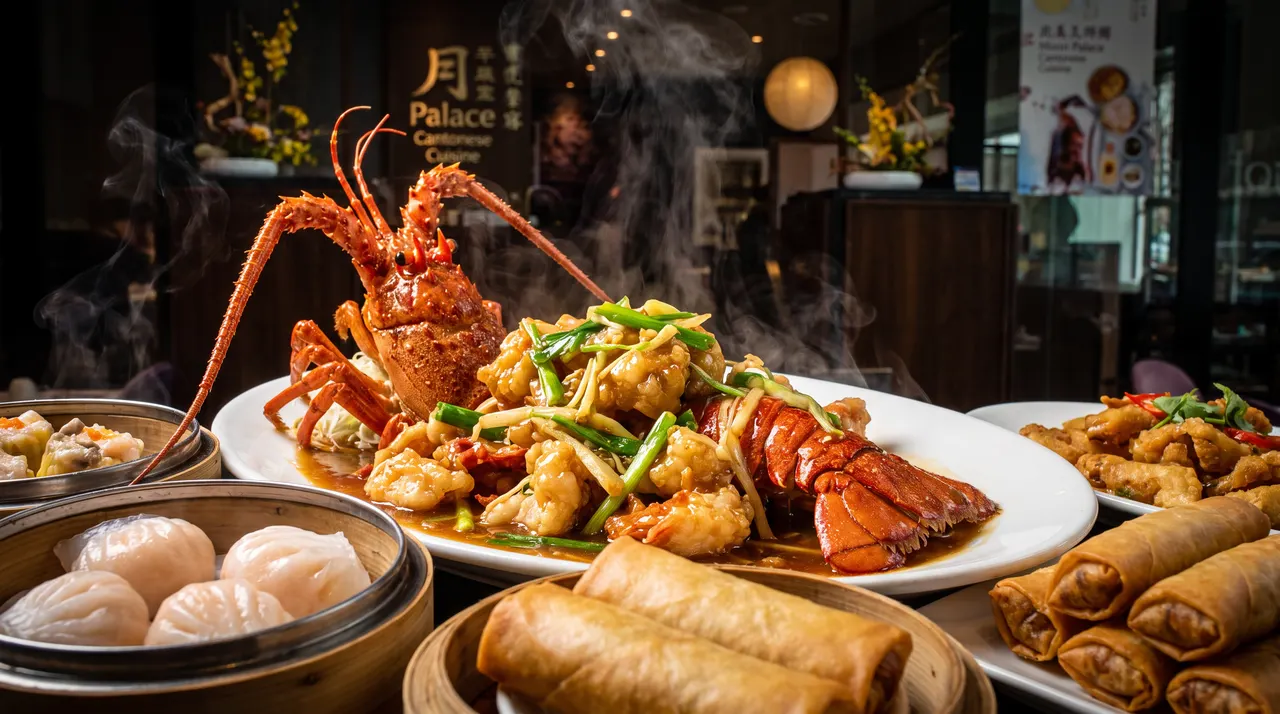 Skip the quiet hotel dumplings if your group wants a loud seafood feast