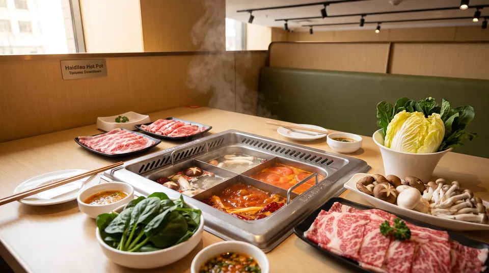 Haidilao Hot Pot Toronto Downtown