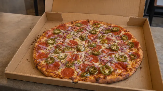 Pizza On Fire photo