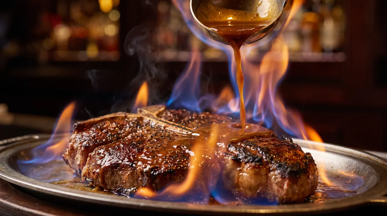 Why a great downtown steak dinner depends on your appetite for drama