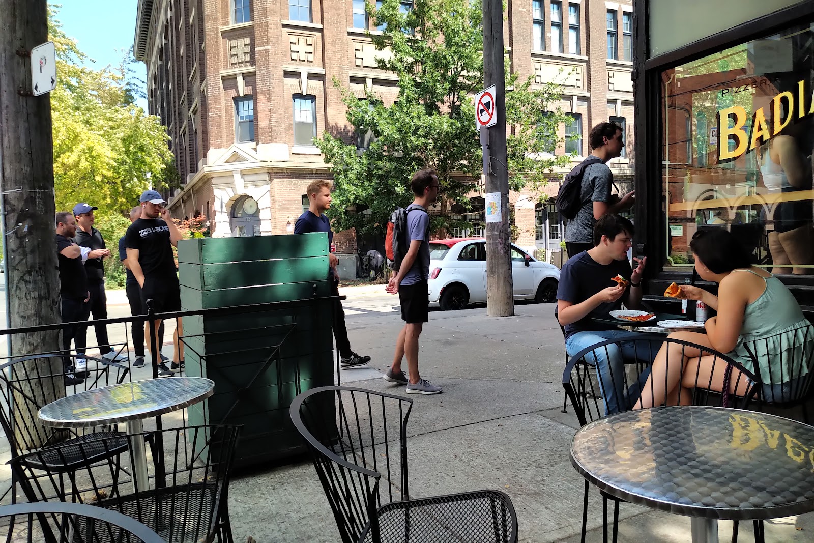 The new Pizzeria Badiali location in Mirvish Village